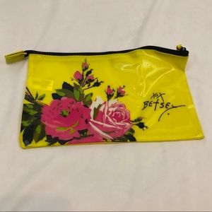 Betsey Johnson Zipper Pouch